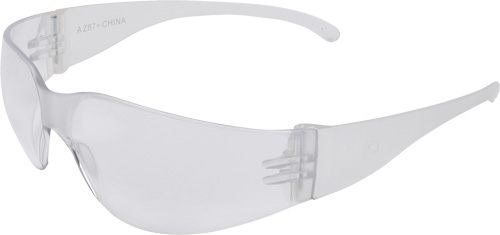 Allen 4179 Ultrx Cinder Safety Glasses Clear Lens/ view 2