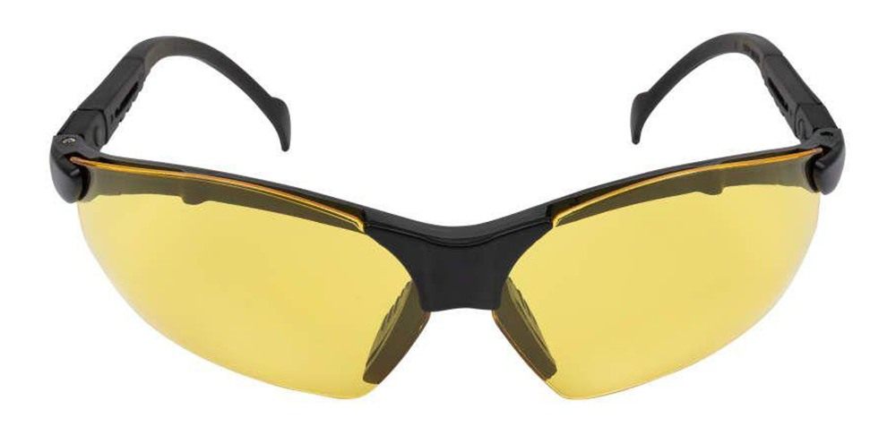 Allen ULTRX Verse Safety Glasses Black with Yellow Lenses view 4