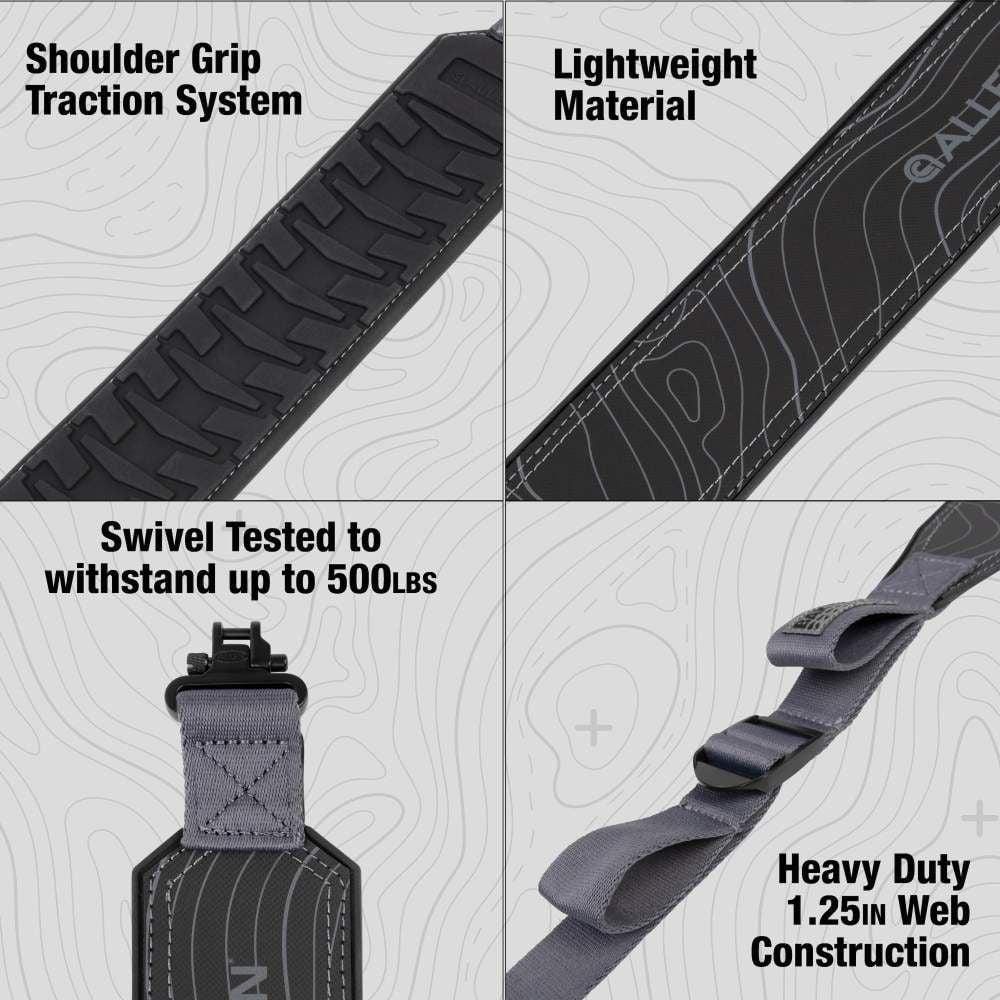 ALLEN BAKTRAK TERRAIN SLING SILICONE GRIPPING BLACK view 2