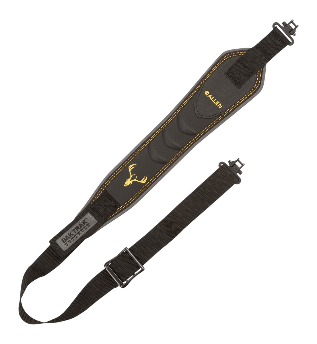 Allen 8355 Boulder 2 Point Sling Black/Yellow 36in OAL Rifle/Shotgun