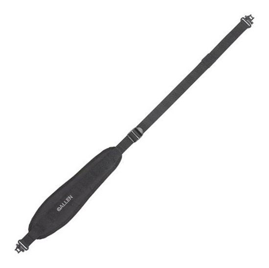 Allen 8368 Gunnison Rifle Sling Black Neoprene 42in OAL view 2