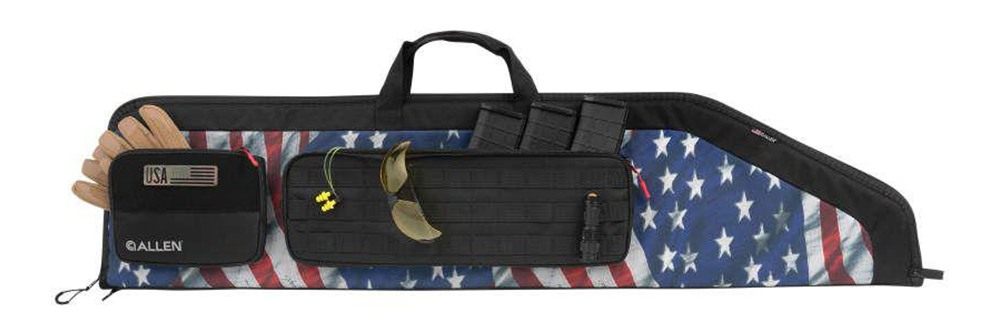 Allen Victory Series Soft Tactical Rifle Case 46in Flag Black view 7