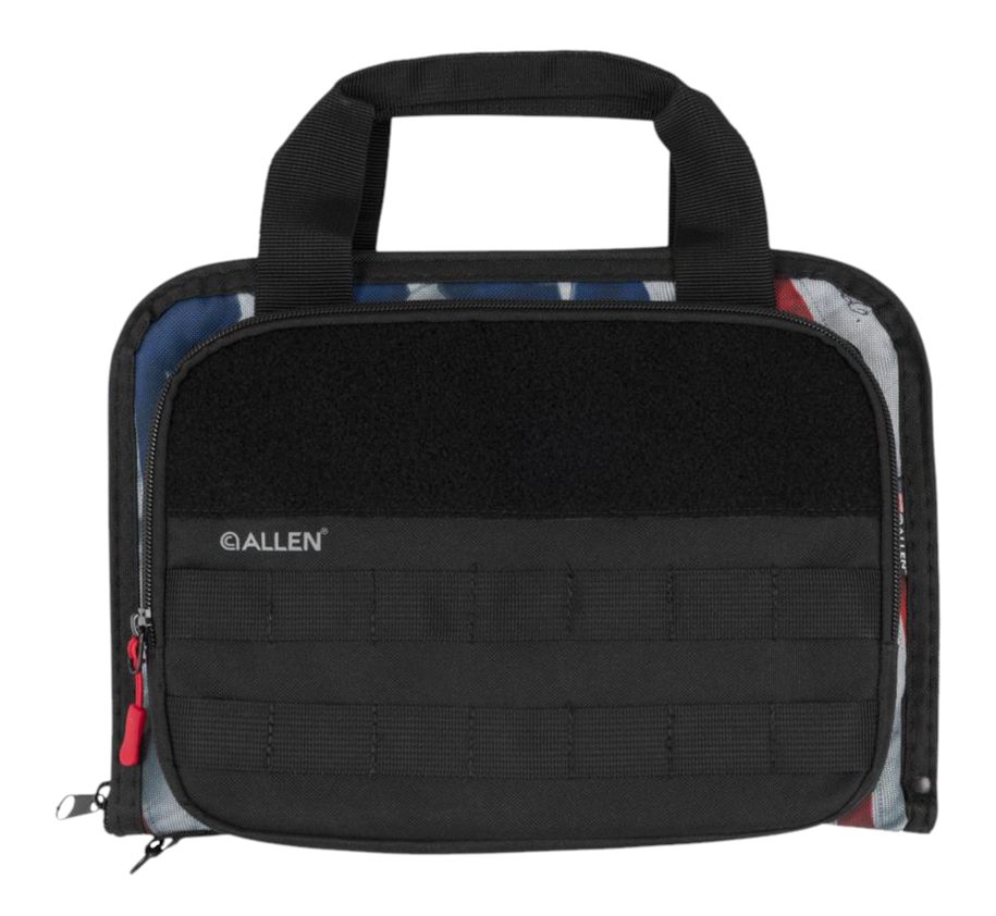 Allen 1122 Victory Taper Case Double Red/White/Blue Holds 2 Handguns view 5