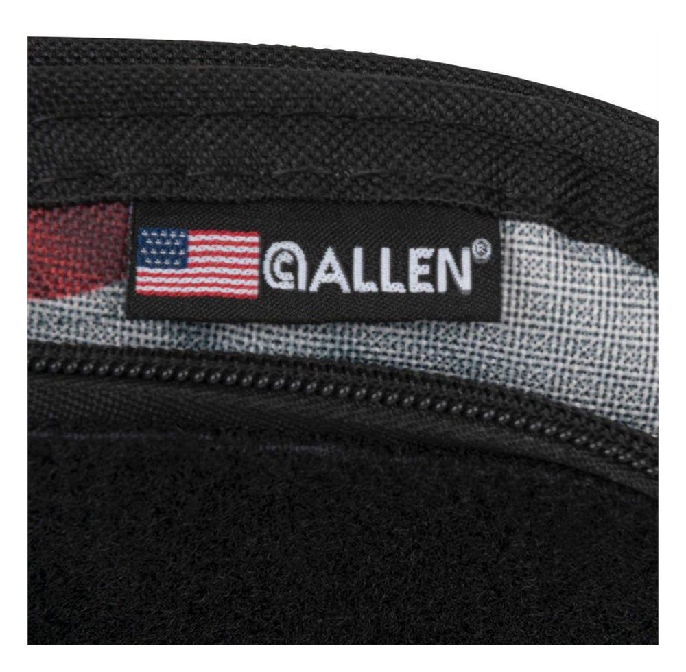 Allen 1127 Victory Taper Case Single Red/White/Blue Holds 2 Handguns view 2