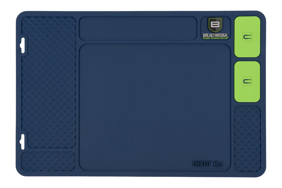 Breakthrough Clean BTSGMF Fishing Reel Shield Mat Blue PVC