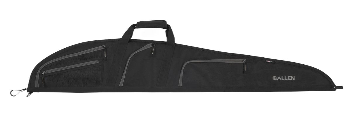Allen 221-52 Daytona Shotgun Case Black/Tan 52in Long 1