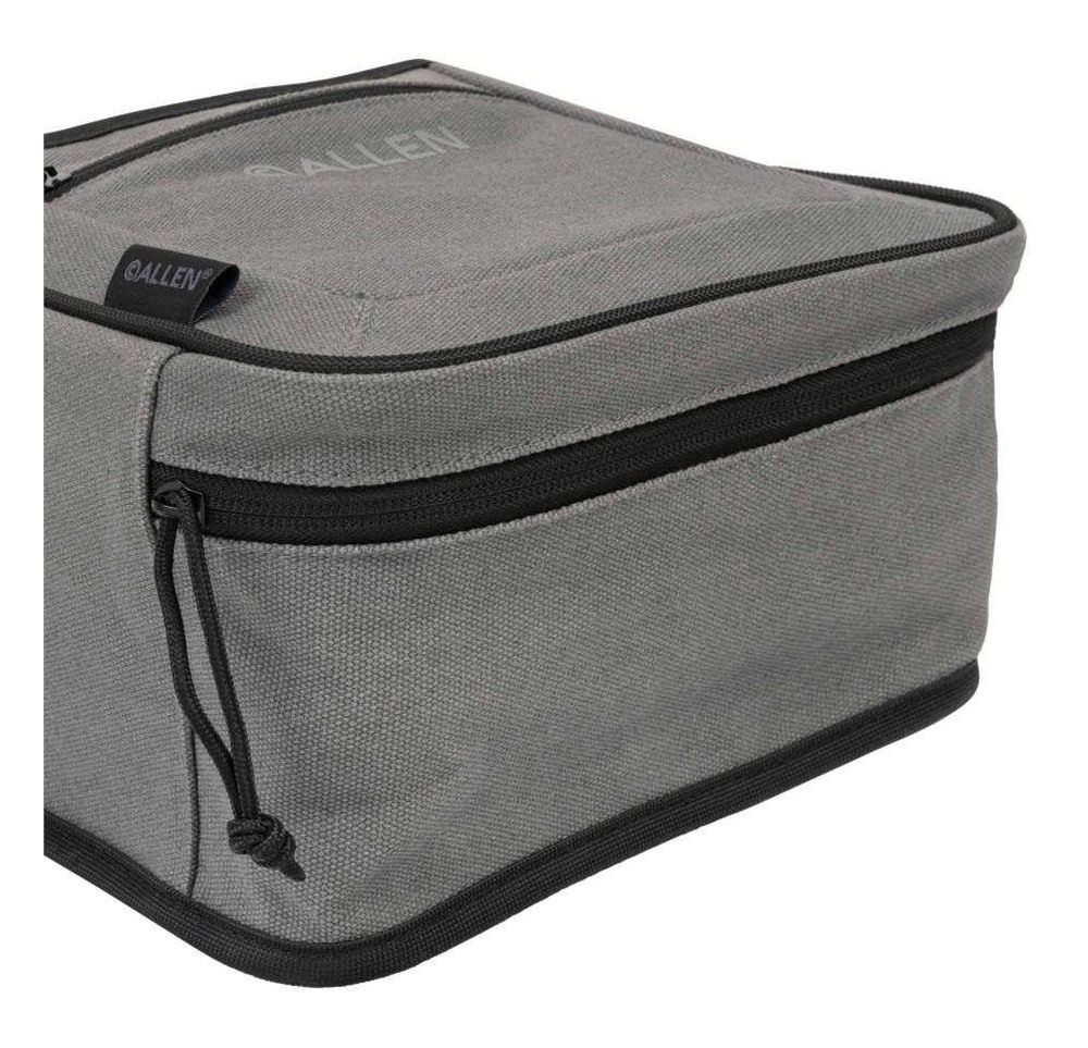 Allen 8409 Rival Shell Bag Double Gray Cotton Canvas 2 Boxes of