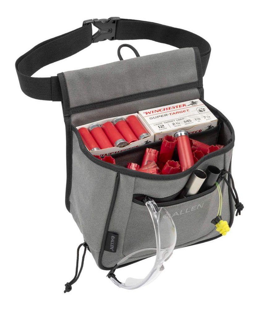 Allen 8409 Rival Shell Bag Double Gray Cotton Canvas 2 Boxes of view 2