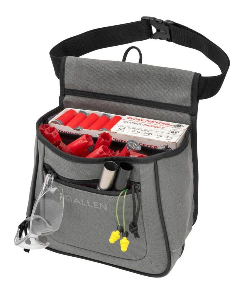 Allen 8409 Rival Shell Bag Double Gray Cotton Canvas 2 Boxes of view 3