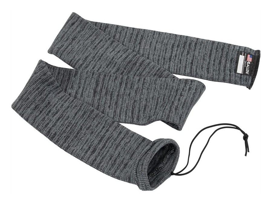 Allen 13130 Gun Sock 52in Heather Gray Knit 3 Pack With or W/O Scope view 5