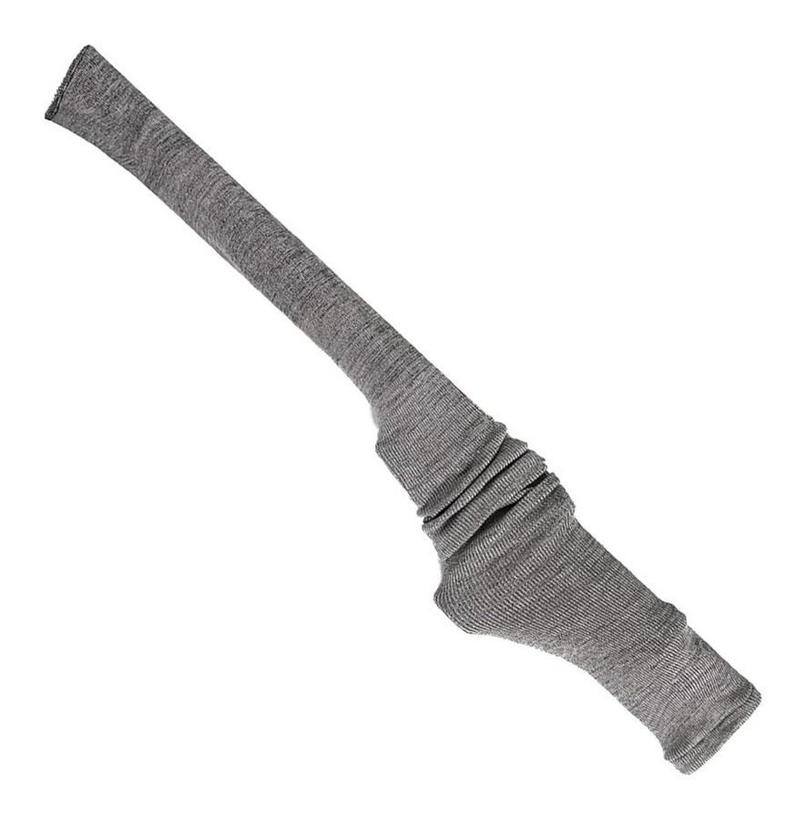 Allen Knit GUN Sock 52in GRY 6PK view 2