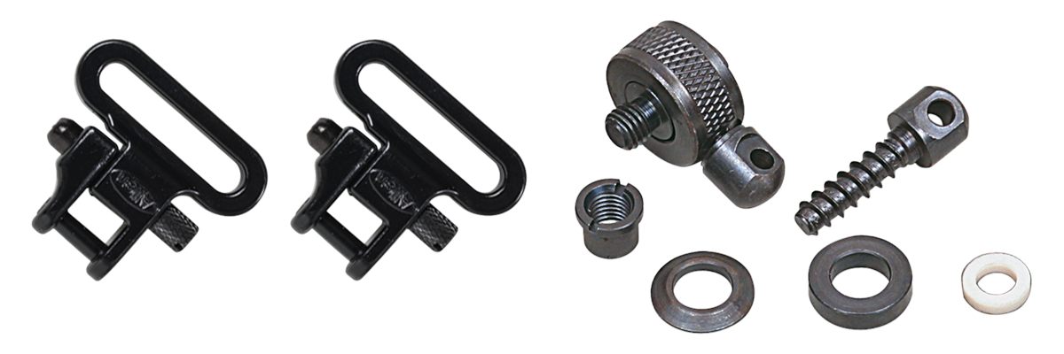 Allen 14430 Swivel Set Black 1in Shotgun Metal