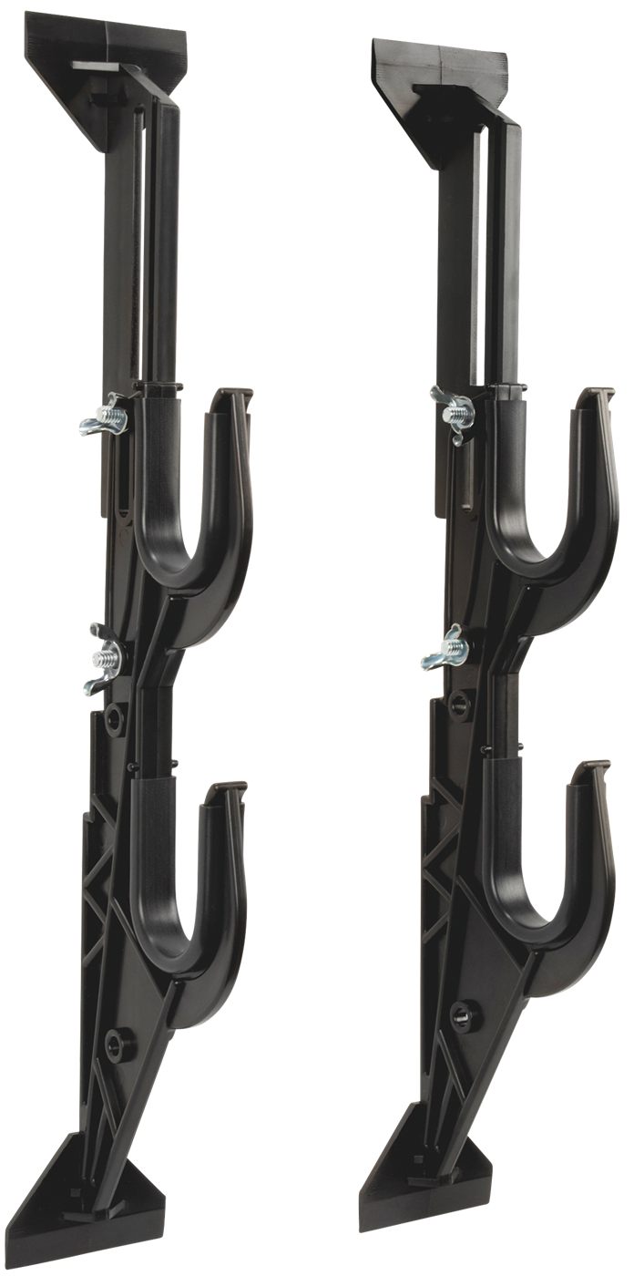 Allen TWO GUN Molded Plastic Rack (Adjustable 9in-13in)