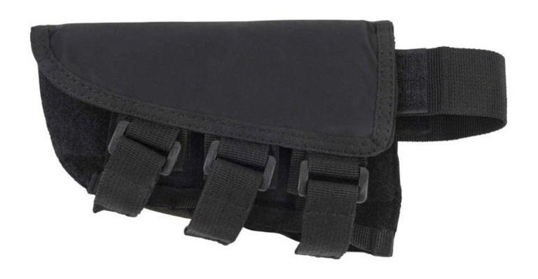 Allen 20550 Buttstock Shell Holder Black/Green Cordura Capacity 5rd Rifle M view 7