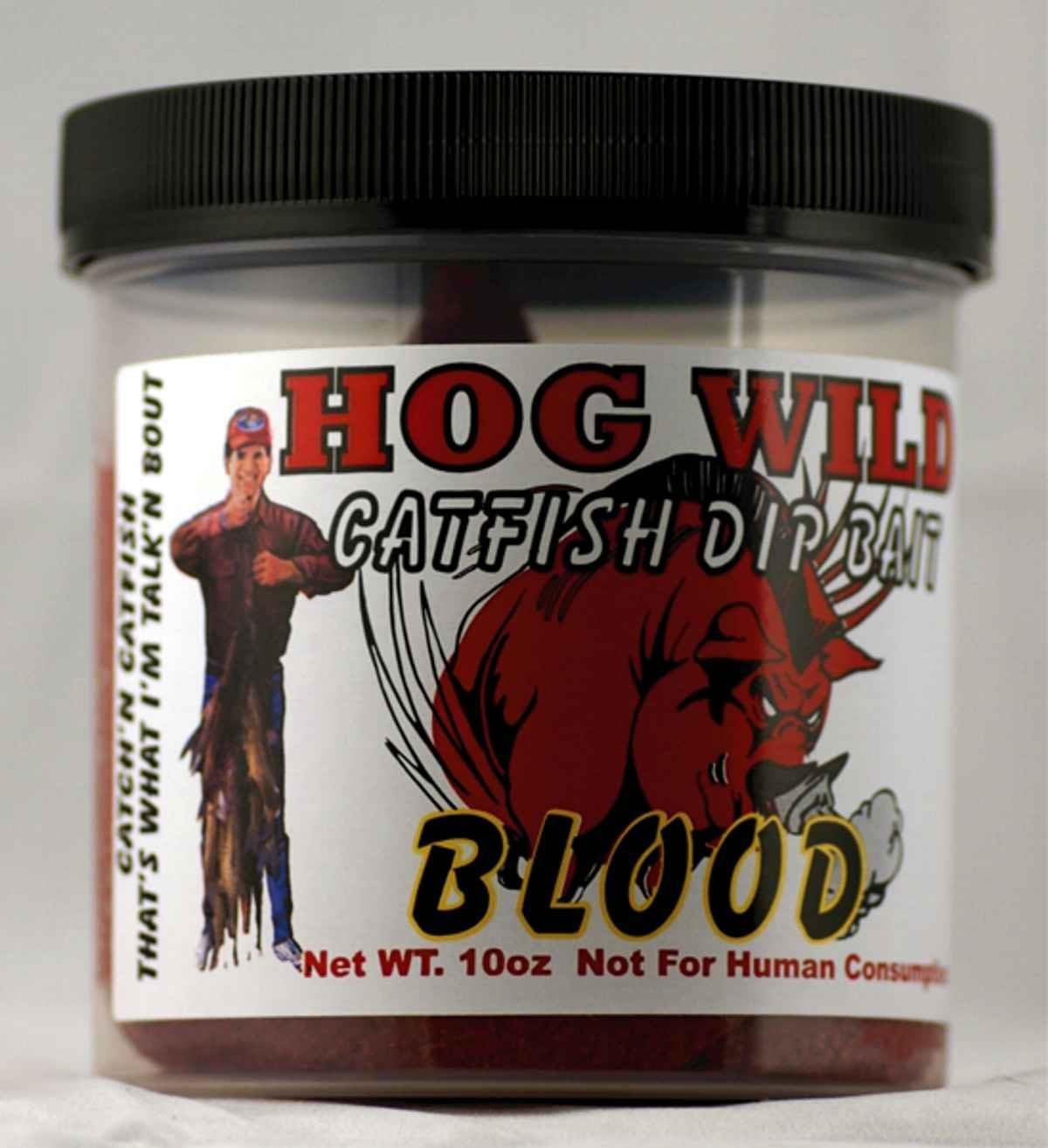 Sportsman Supply Magic Bait Catfish Hog Wild Chicken Blood Dip 10-Ounce, Re