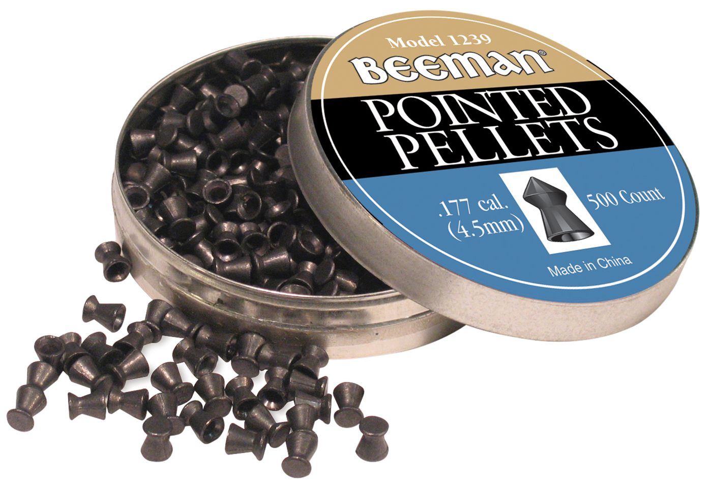 Beeman Pellets 177 Pointed 8.56gr 500 Pack