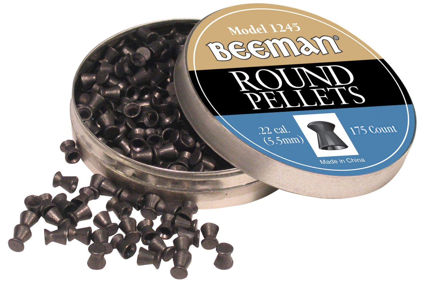 Beeman Pellets 22 Lead Round Top 15.17gr 175 Pack