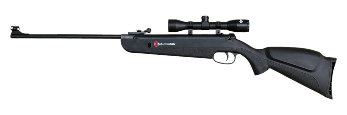 Marksman 2070 Air Rifle 177 Black Receiver Scope 4x32mm