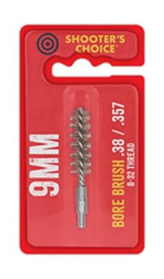 Shooter's Choice Bronze Bore Brush 9MM 2in view 2