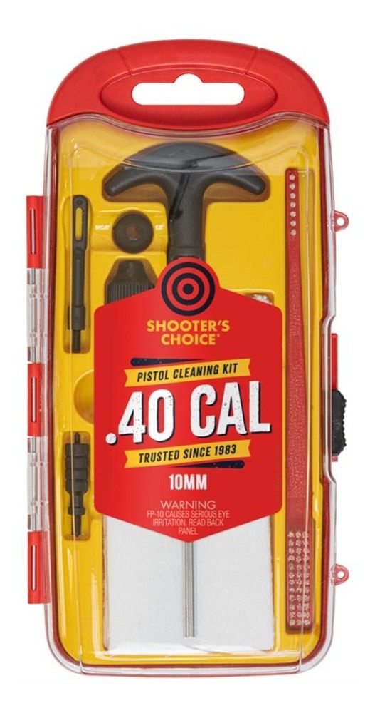 Shooters Choice .40 Cal Handgun Cleaning Kit with Aluminum Rod view 2