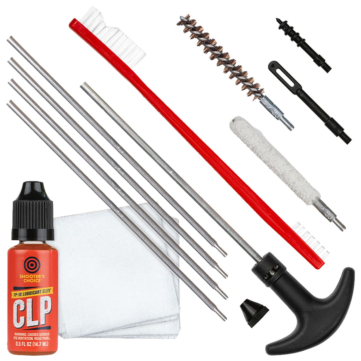 Shooter's Choice SHFSRK30 Gun Rod Cleaning Kit Rifle .30 Caliber