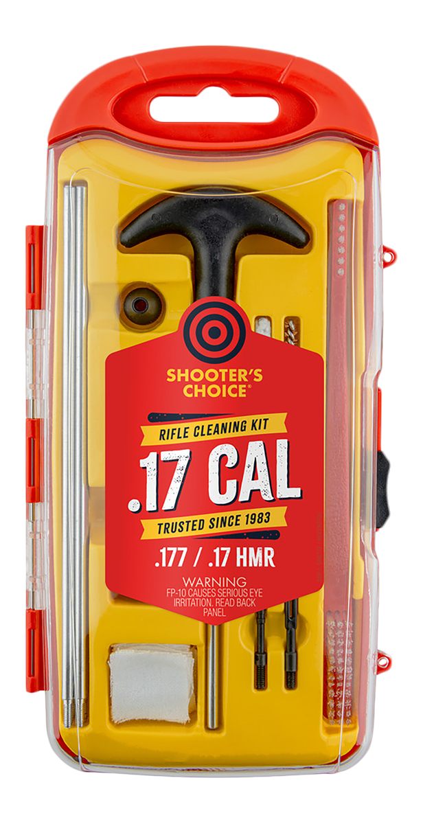 Shooter's Choice SHFSRK17 Rifle Cleaning Kit 17 Cal