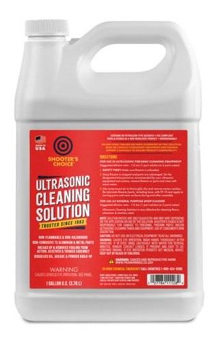 Shooters Choice SHFUCS128 Ultrasonic Cleaning Solution 1 Gallon Bottle view 3
