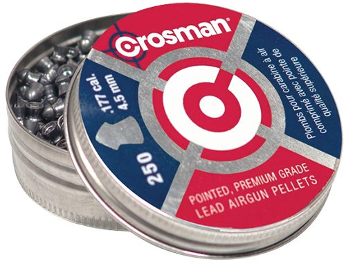 Crosman P177 Premier Pointed 177 Lead Hunting Pellet 250/Tin view 2