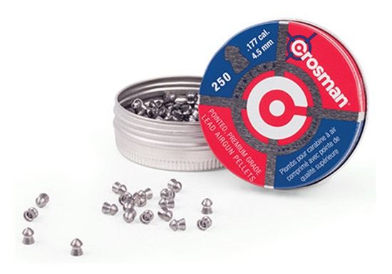 Crosman P177 Premier Pointed 177 Lead Hunting Pellet 250/Tin view 3
