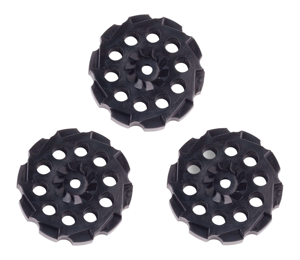 Crosman 407T Vigilante .177 Pellet 357 Pistol 10rd Black Rotary 3 Per Pack