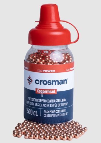 Crosman 0737 Copperhead 177 Copper-Coated Steel 1500/Bottle view 3