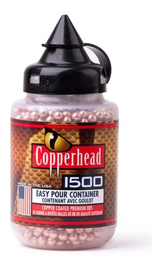 Crosman 0737 Copperhead 177 Copper-Coated Steel 1500/Bottle view 4