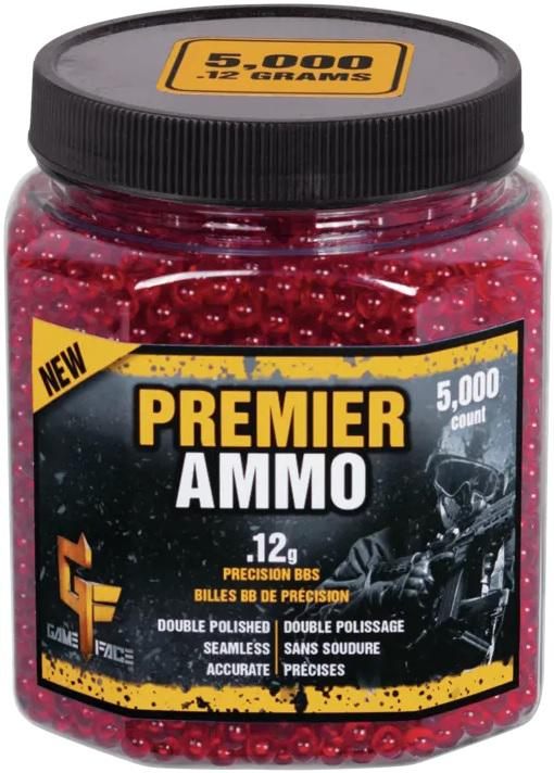 Crosman Premier Airsoft Bb's (5000) (6mm .12 Gram Plastic For Soft)