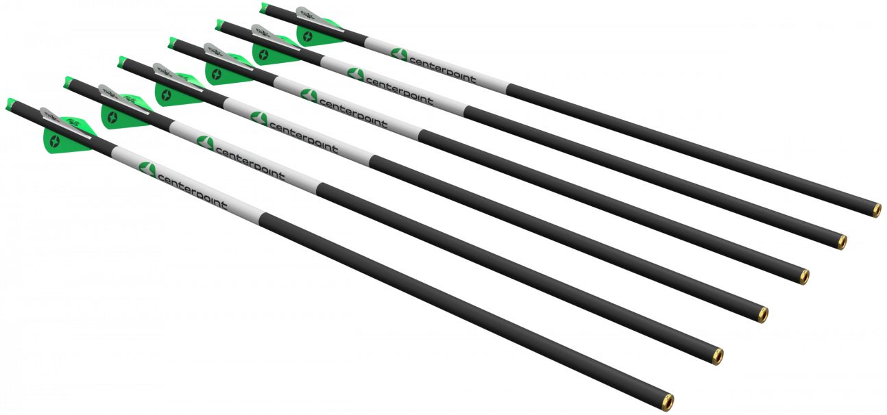 CenterPoint AXCCA206PK1 Crossbow Arrows 20in 6 Pack 400GR view 2