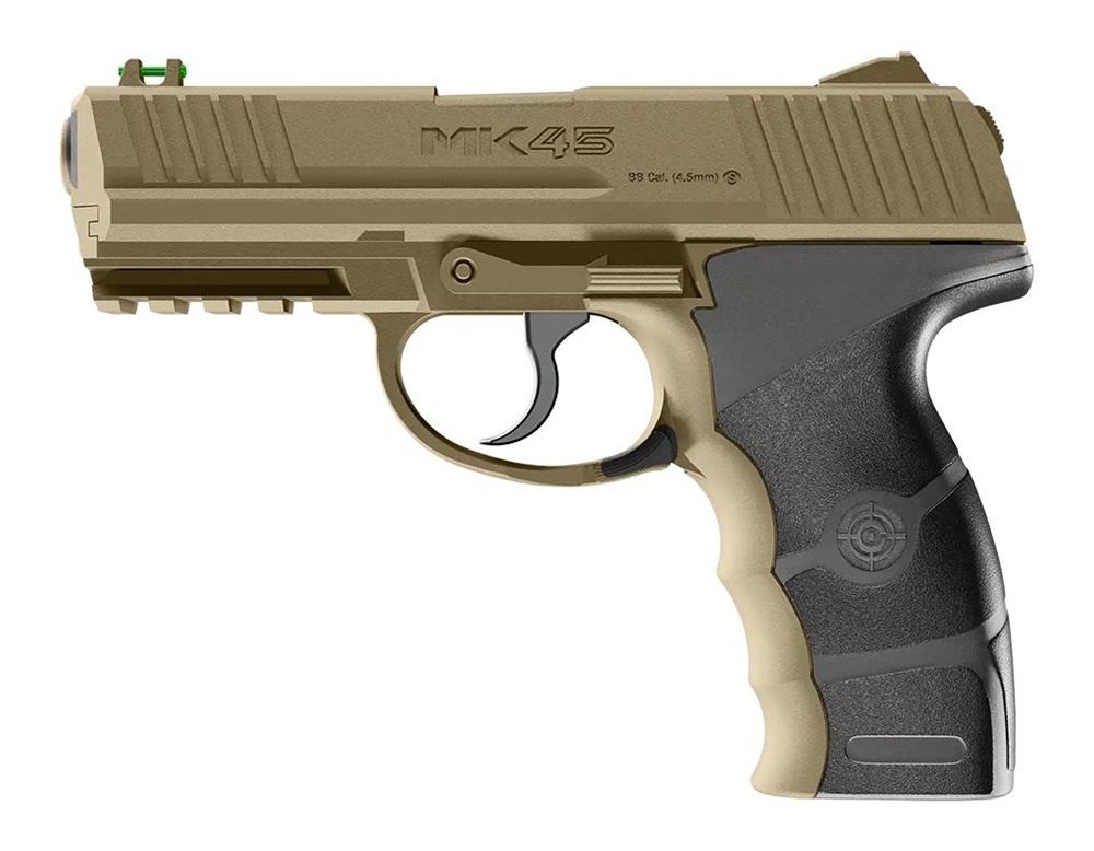 Crosman MK45 Co2 Air Handgun BBs Dark Earth