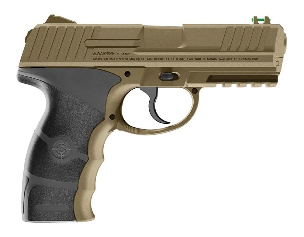 Crosman MK45 Co2 Air Handgun BBs Dark Earth view 2