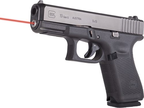 LaserMax LMSG519 Red Guide Rod for Glock 19 Gen 5 Black view 2