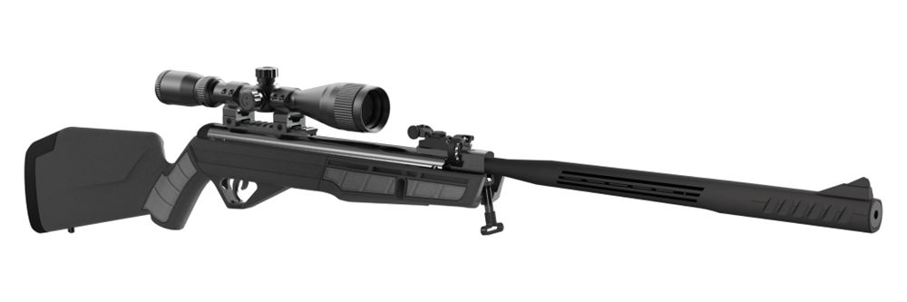 Crosman CMU7SXS Mag-Fire Ultra Nitrogen Piston 177 12rd Shot Black Fixed Al view 3