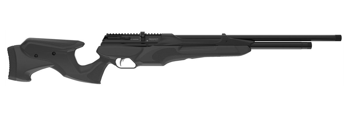 CROSMAN PROSPECT PCP .22 SIDE LEVER AIR RIFLE BLACK