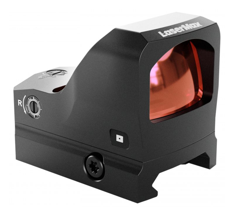LaserMax LMCRDS Compact Red Dot Sight Matte Black 1 x 0.98in x 0.66in 3 MOA