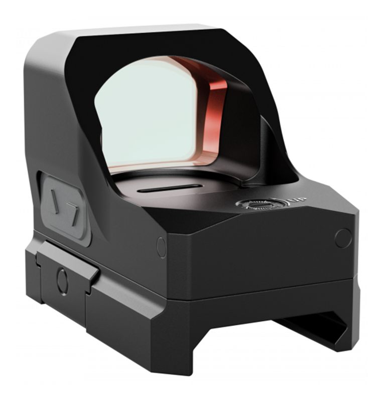 LaserMax LMCRDS Compact Red Dot Sight Matte Black 1 x 0.98in x 0.66in 3 MOA view 2