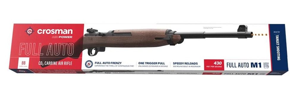 CROSMAN M1 CARBINE AIR RIFLE .177 BB CO2 POWERED FULL AUTO view 4