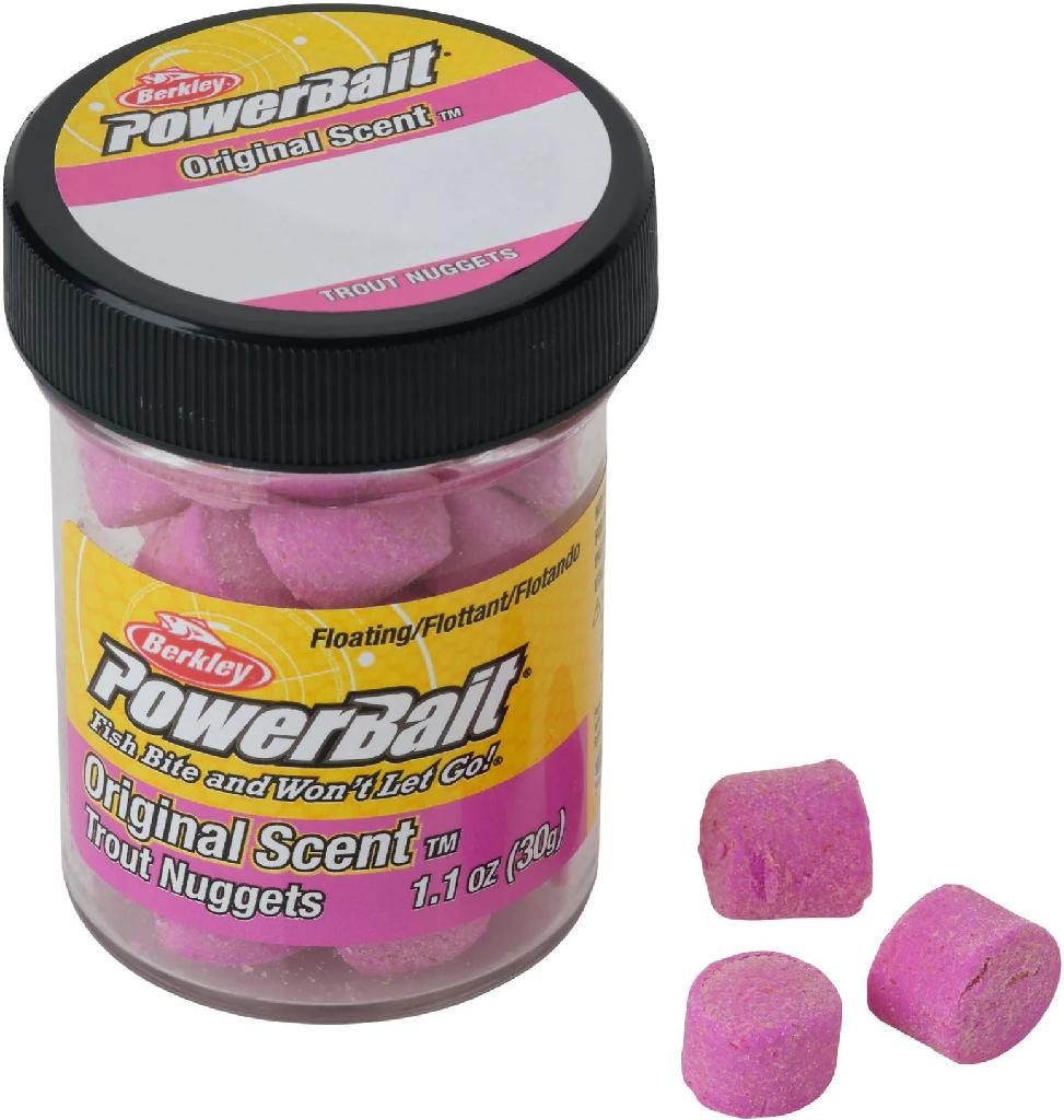 Berkley PowerBait Nuggets Fishing Dough Bait, Grape, 1.1 oz, Scented and Fl view 2