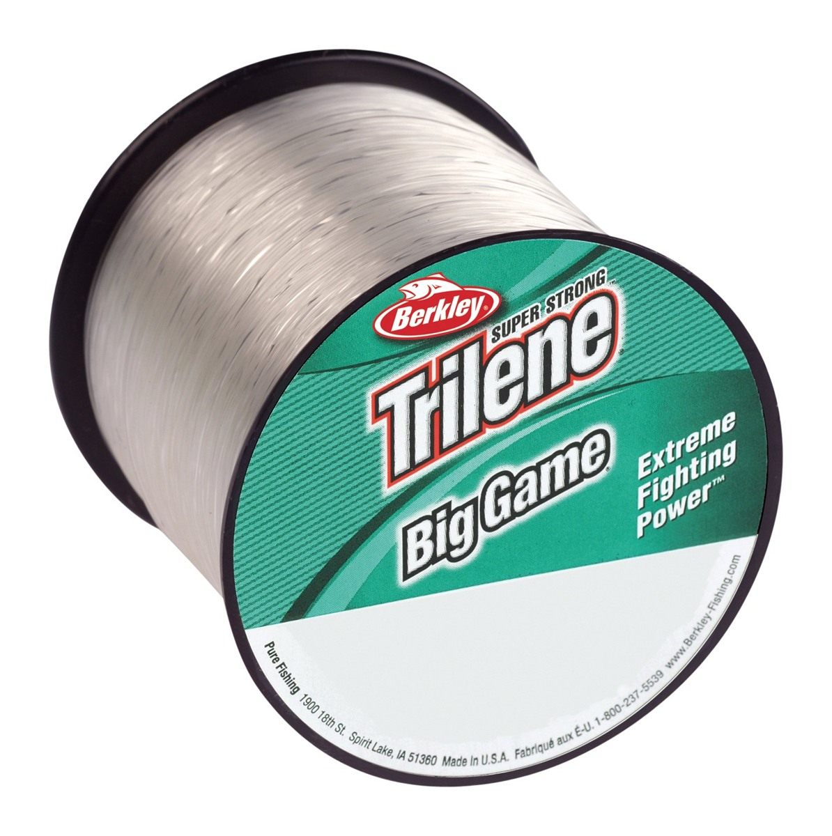Berkley Trilene Big Game, Clear, 15lb | 6.8kg, 900yd | 822m Monofilament Fi