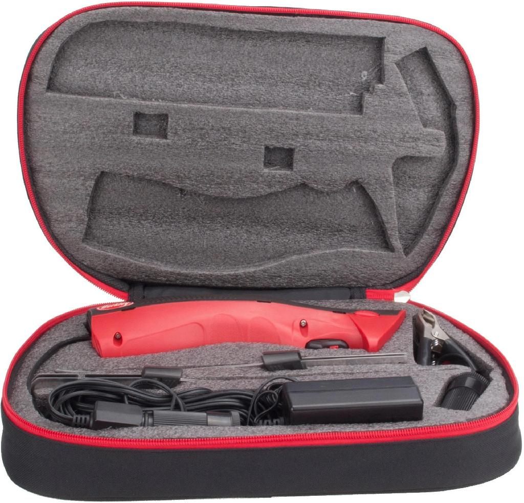 Berkley Fillet Knife Deluxe Electric with Stndrd/Vehicle Plg/Bttry Clips/Ca view 2