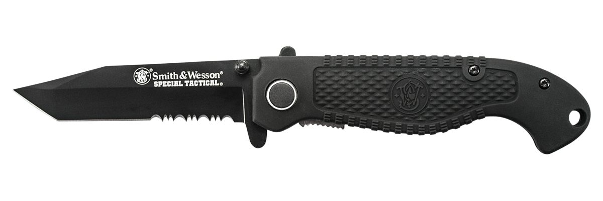 Smith Wesson Knives CKTACBSCP Special Tactical 3.50in Folding Part Serrated