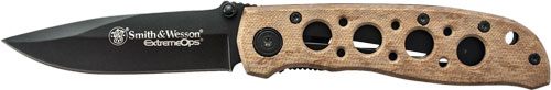 Smith Wesson S W Knife Extreme OPS 3.2in Blade Black/Desert Camo Handle