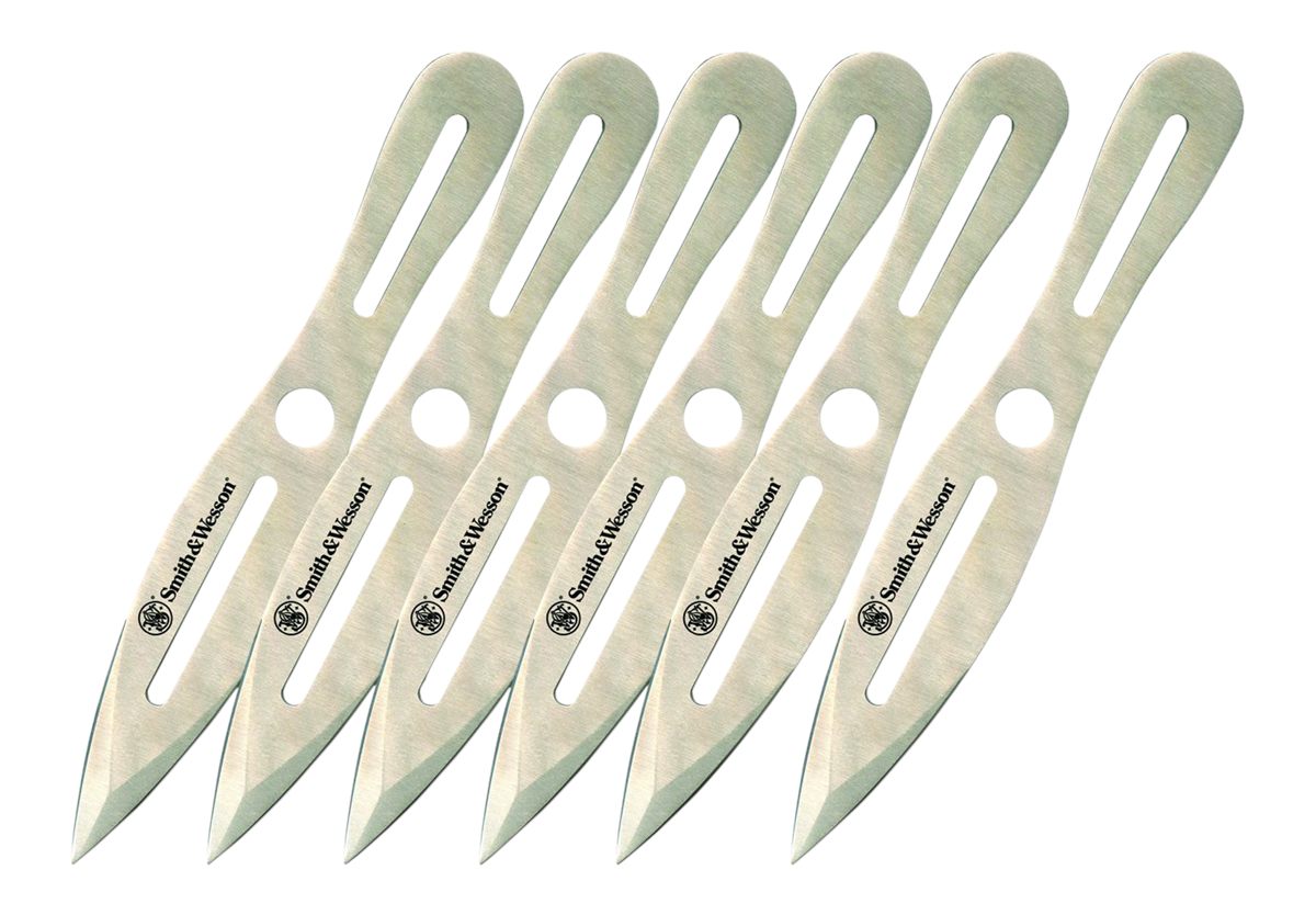 Smith Wesson Knives SWTK8CP Bullseye Throwing 4.50in Fixed Spear Point Plai