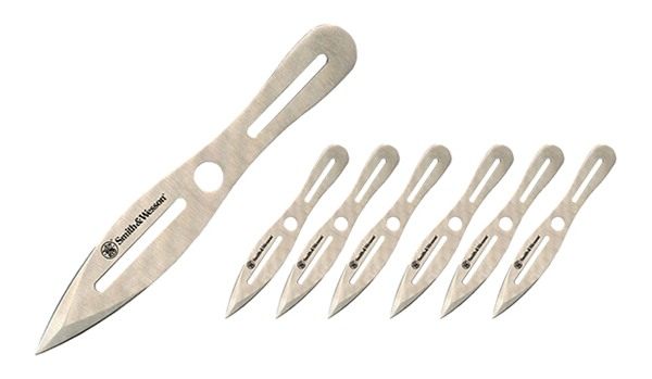 Smith Wesson Knives SWTK8CP Bullseye Throwing 4.50in Fixed Spear Point Plai view 2