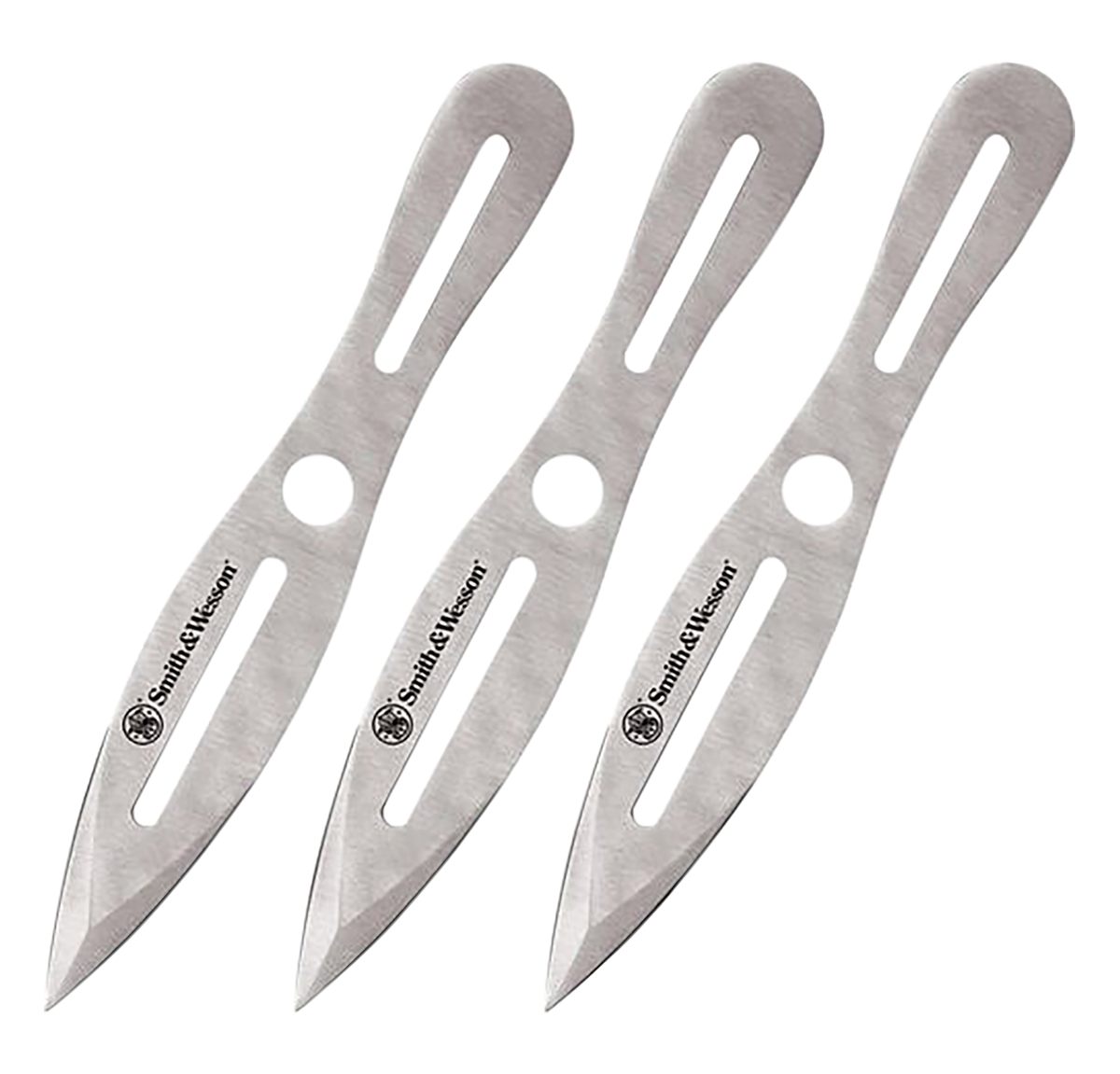 Smith Wesson Knives SWTK10CP Bullseye Throwing 5in Fixed Dual Edge Spear Po